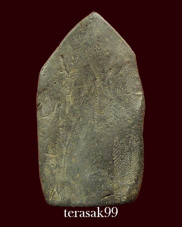 พระกรุวัดราชนัดดา พิมพ์ปรกโพธิ์ เนื้อดินสีดำ(หายาก) สวยๆ