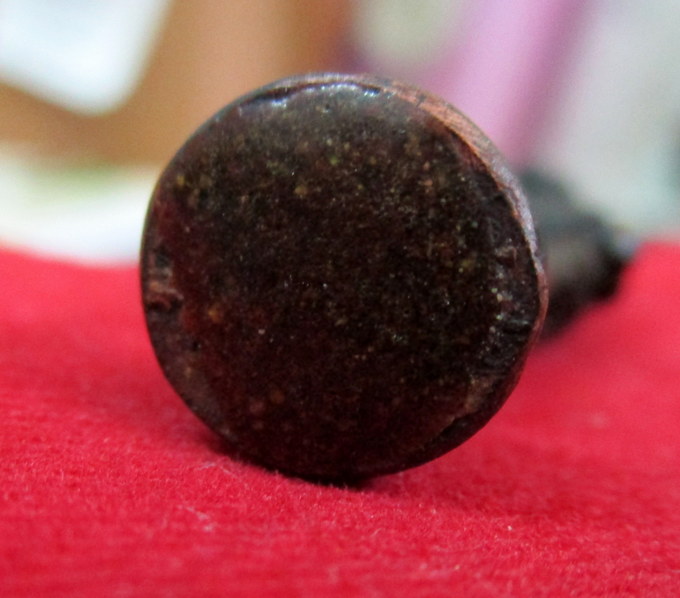 รูปหล่อ หลวงปู่หมุน รุ่นหมุนเงินทันใจ แช่น้ำมนต์ ๒๕๕๗