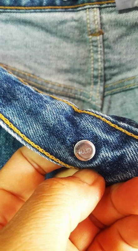 levi's 501 red tab Made in Mexico ของแท้ เอว 33 วัดจริง 35 