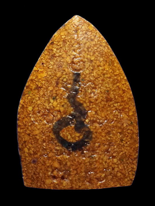 หลวงพ่อโสธรเนื้อกระเบื้องหลังคาโบสถ์ พิมพ์เจ้าสัว รุ่น1 วัดโสธรวราราม จ.ฉะเชิงเทรา ปี37 