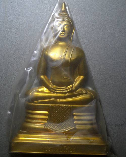 แผ่นปั๊ม (หน้ากาก) หลวงพ่อพระพุทธโสธร รุ่นสร้างพระอุโบสถ ปี 2539