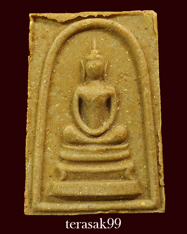 พระสมเด็จ พิมพ์เอวเล็กมีกำไร หลังพระสีวลี (นิยม) ปี2515 หลวงพ่อกวย วัดโฆสิตาราม จ.ชัยนาท