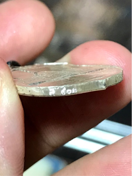 เหรียญ หลวงพ่อโสธร เนื้อเงิน ปี 2549 โค้ดขอบเหรียญ