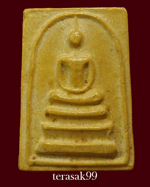 สมเด็จสามชั้น อกกระบอก เนื้อผงน้ำมัน พ่อกวย วัดโฆษิตาราม พิมพ์มาตรฐาน(3)