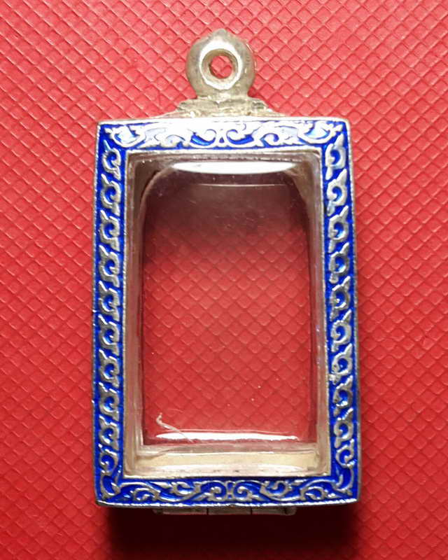 ตลับเงินลงยาสำหรับใส่พระสมเด็จ