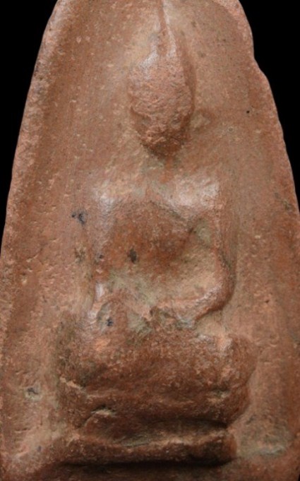 พระสรรค์นั่ง พิมพ์ใหญ่ เนื้อดิน จ.ชัยนาท พระเนื้อจัด สภาพดี