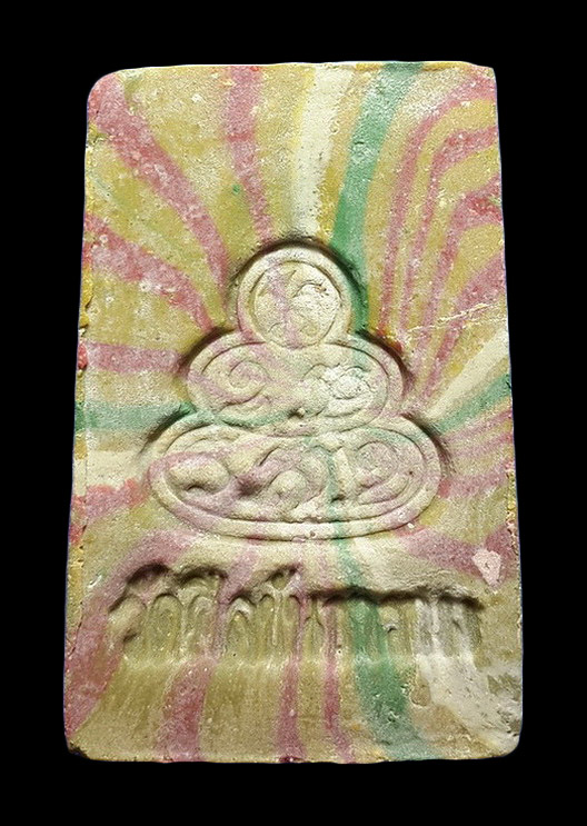 พระสมเด็จสายรุ้ง วัดศีลขันธาราม จ.อ่างทอง ปี13 เจ้าคุณนรฯ อธิษฐานจิต 