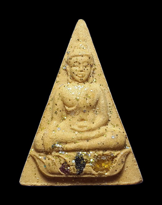 พระสมเด็จนางพญา วัดนิคมคณาราม จ.ประจวบคีรีขันธ์ ปี41 ใส่พลอยแท้