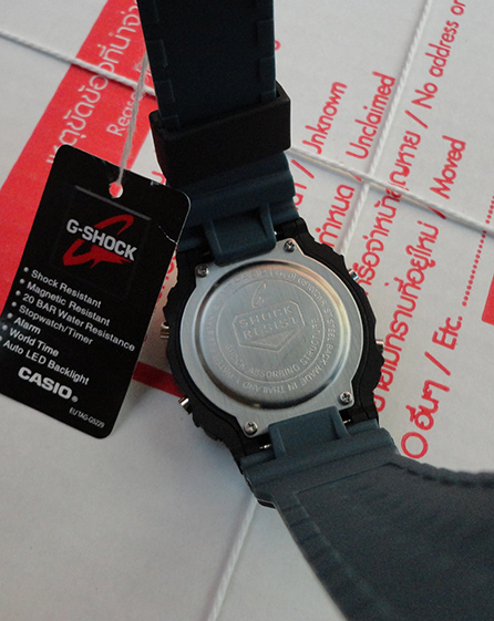 นาฬิกา G-SHOCK ใหม่ๆเลย พลาสติกหน้าจอยังไม่แกะ