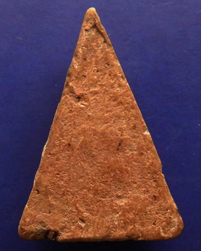 พระนางพญา พิมพ์เศียรโต หลวงพ่อกวย วัดโฆสิตาราม (วัดบ้านแค) ชัยนาท ปี 2518