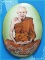 ...ลป.ชื้น วัดญาณเสน อย. ล็อคเก็ตฉากเขียว เต็มองค์หลังแผ่นยันต์ รุ่นอายุ 8 รอบ ปี 46 มีรอยจาร...