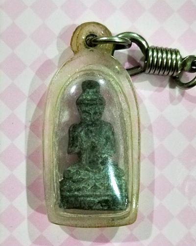 พ่อปู่ฤาษี เนื้อตะกั่ว เลี่ยมเก่า พร้อมใช้