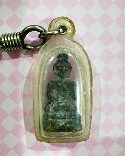 พ่อปู่ฤาษี เนื้อตะกั่ว เลี่ยมเก่า พร้อมใช้
