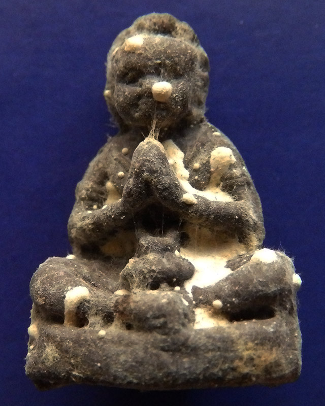 5.กุมารทองโชคทวี เนื้อผงดินเจ็ดป่าช้าอุดด้วยผงพรายกุมาร หลวงปู่คำบุ วัดกุดชมพู จ.อุบลฯ พร้อมกล่อง