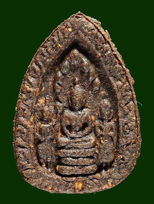 ***พระตรีกายเนื้อว่าน หลวงปู่แก้ว วัดละหารไร่ จ.ระยอง ปี2519 เนื้อแก่น้ำมันงาพระเจ้าตากสิน...