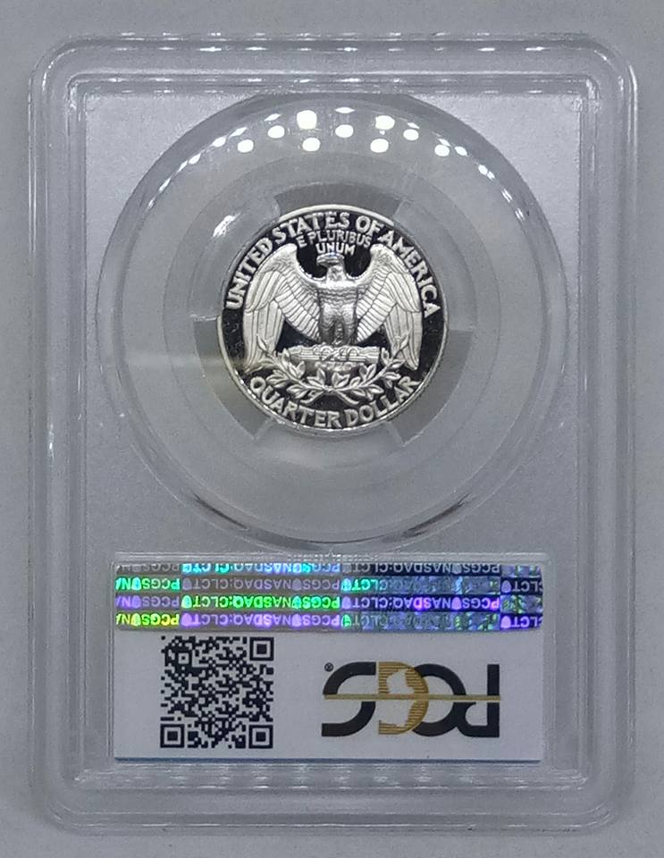 เหรียญอเมริกา ผ่านเกรด PCGS PR69DCAM