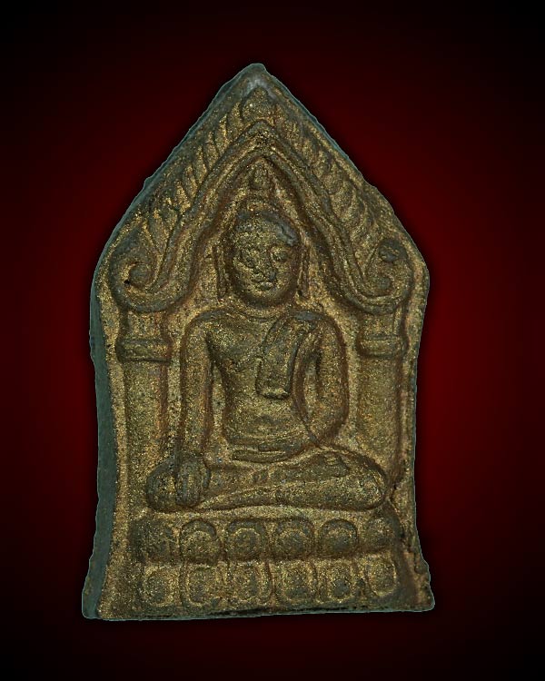 พระทรงพลเล็ก หลังปรกหนุมาน วัดซับลำใย  (พระอาจารย์ป้อมจัดสร้าง)