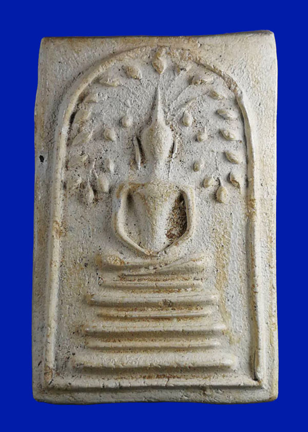 สมเด็จหลวงปู่นาค วัดระฆัง พิมพ์ปรกโพธิ์ จัมโบ้ ฝังตะกรุด 2 ดอก สวยเดิม