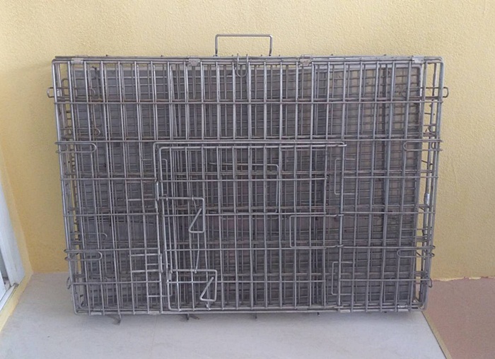 ขายกรงสุนัข สแตนเลส กรงพับน๊อคดาวน์