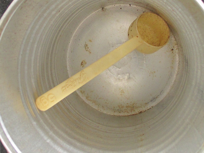 กระป๋องนมตราหมี อลูมีเนียมเก่าสภาพใหม่ 3ใบ