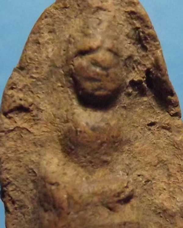 พระกรุถ้ำเสือ พิมพ์เล็ก หน้าแก่ กรุวัดหลวง อ.อู่ทอง จ.สุพรรณบุรี