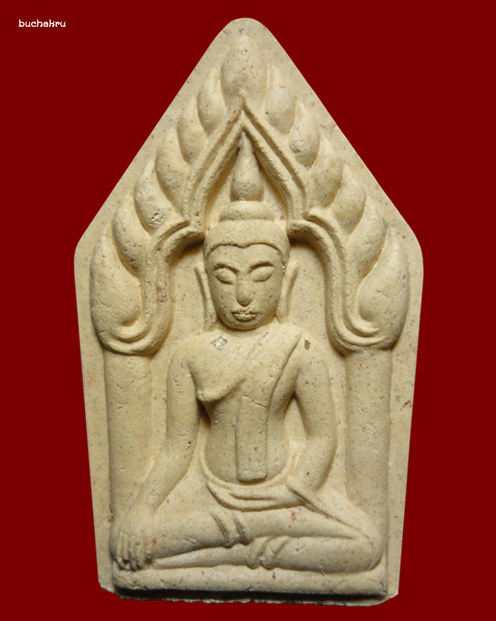 พระขุนแผน หลังหุ่นพยนต์ มูลนิธิหลวงปู่ทิม อิสริโก ปี 2551 หลวงปู่ผาด วัดบ้านกรวด อธิษฐานจิตปลุกเสก