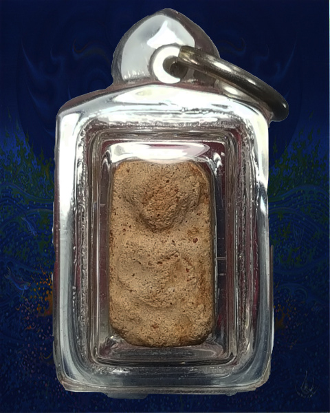 พระแผงนาดูลตัดเดี่ยว กรุเก่าปี 22  เนื้อหิน