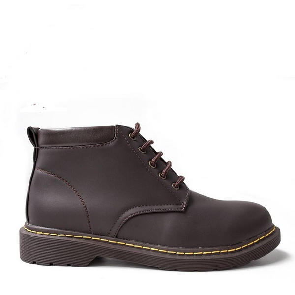 รองเท้าหนังหุ้มข้อ สีน้ำตาล เบอร์41