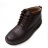 รองเท้าหนังหุ้มข้อ สีน้ำตาล เบอร์41
