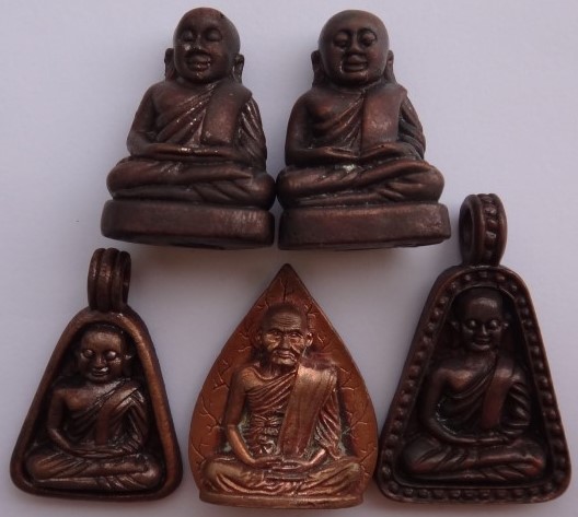 ชุดหลวงพ่อเงิน รุ่นสิริโลกนาถ วัดสระเกศ 5องค์ พิธีใหญ่ เคาะเดียว