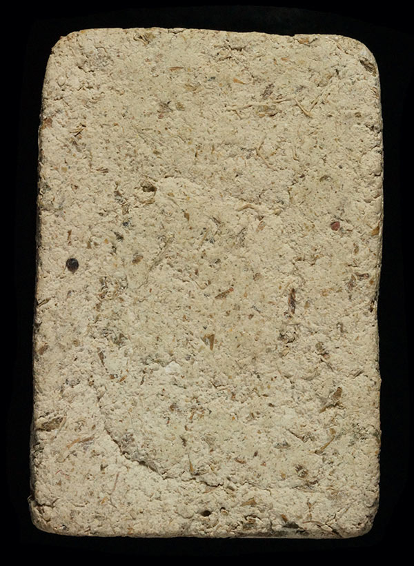 @พระขุนแผน รูปเหมือนเศียรโต เนื้อว่านขัดตามอญ บล็อคหินมีดโกน หลวงปู่ทิม ยุคต้น หายาก มาพร้อมบัตรรับร