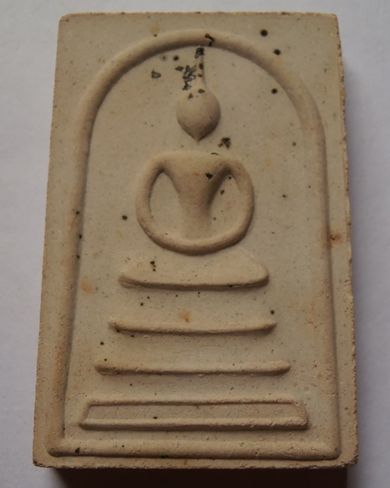 พระสมเด็จ เกศเงิน รุ่นชินบัญชรโรยผงตะไบเงิน 