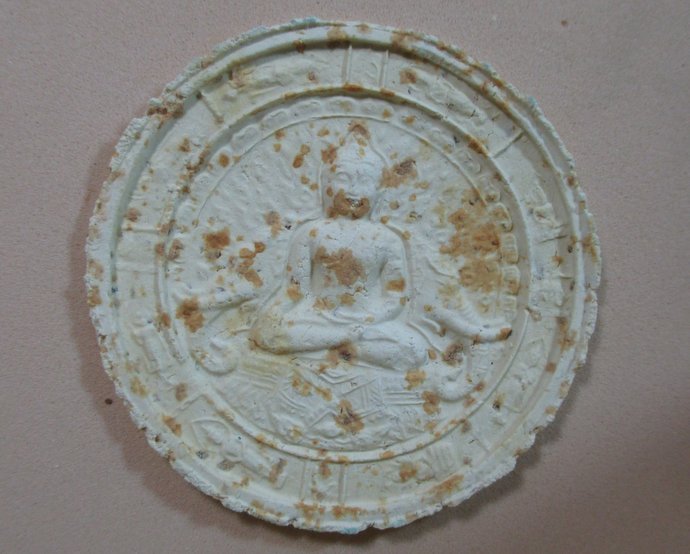 ๒๐ พระเนื้อผงว่านรุ่น๑ พ่อท่านนำ วัดท่ายายหนี จ นครศรีธรรมราช