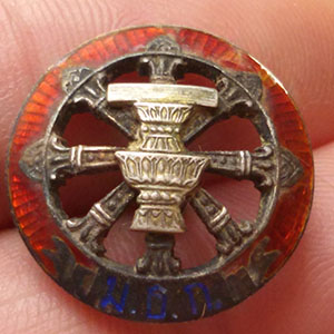 เม็ดกระดุม เงินลงยา มธก.