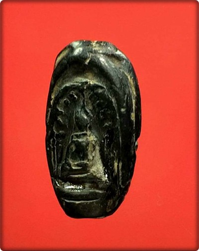 เปิดให้บูชาพระกริ่งคลองตะเคียนพิมพ์ 2 หน้าเนื้อใบลาน อุดกริ่ง มีซ่อม