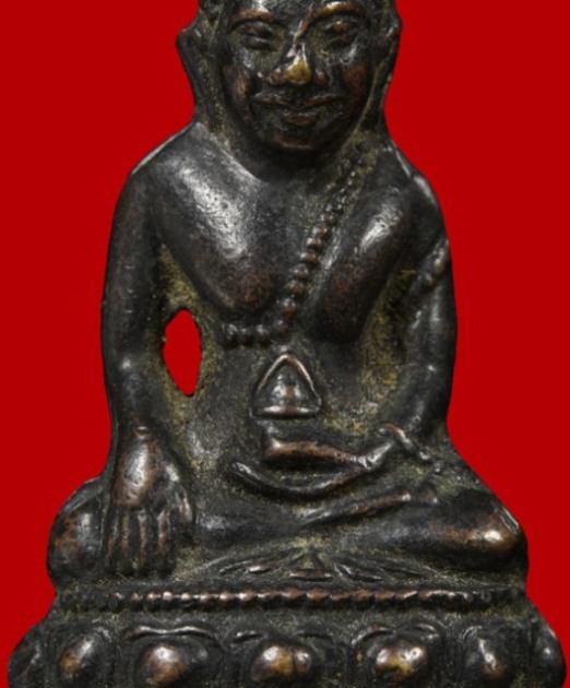 พระกริ่งโสฬส มปร.เนื้อทองเหลืองรมดำ ปี2515 วัดราชประดิษฐ์ กรุงเทพฯ หลวงปู่ทิม ปลุกเสก