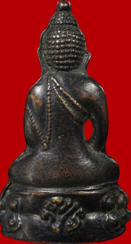 พระกริ่งโสฬส มปร.เนื้อทองเหลืองรมดำ ปี2515 วัดราชประดิษฐ์ กรุงเทพฯ หลวงปู่ทิม ปลุกเสก