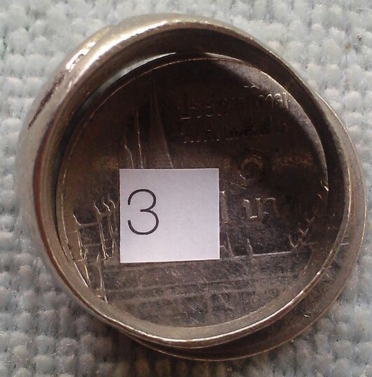 20 บาท แหวนยันต์ 3