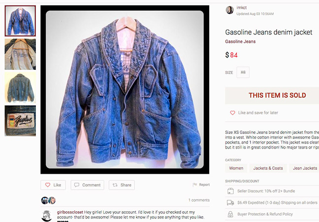 แจกเกดยีนส์ แบรนด์ดัง GASOLINE อย่าพลาดครับ  / เมืองนอกมือสอง84เหรียญ ก็ประมาณ 2,500 บาท