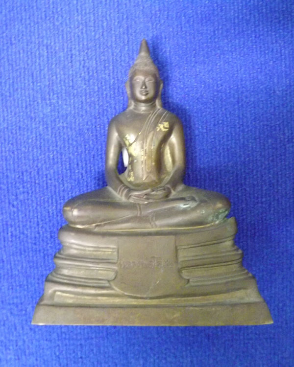 พระบูชา หลวงพ่อโสธร ปี2509 หลังพระธรรมเสนานีย์ ขนาด5นิ้ว