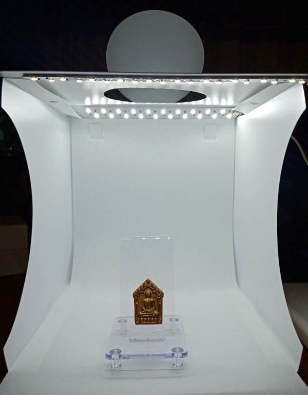 Light Box กล่องถ่ายภาพ พระเครื่องและสินค้าอื่นๆ สตูดิโอขนาดพับเก็บได้ + แผ่นใสอะคริลิค