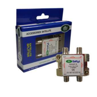 dBy อุปกรณ์แยกสัญญาณ 1 x 3 All Port Power Pass 3way