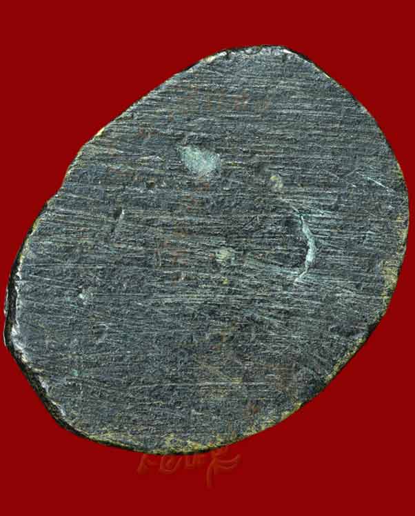 รูปหล่อ หลวงพ่อเงิน วัดบางคลาน  รุ่นปืนแตก พิมพ์ เศียรกลมนิยม  วัดคงคาราม อ.โพทะเล จ.พิจิตร ปี ๒๕๒๘