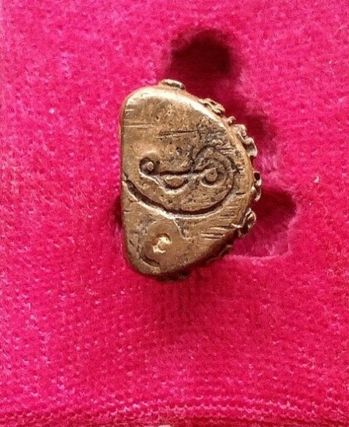 พระปิตตายันต์ยุ่ง เสาร์5 หลวงพ่อเปิ่น วัดบางพระ ปี36 เนื้อทองฝาบาตร ตอกโค๊ตใต้ฐาน...เคาะเดียวแดง...