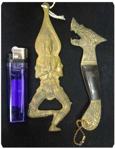 *ที่เปิดขวด งานทองเหลืองเก่า*