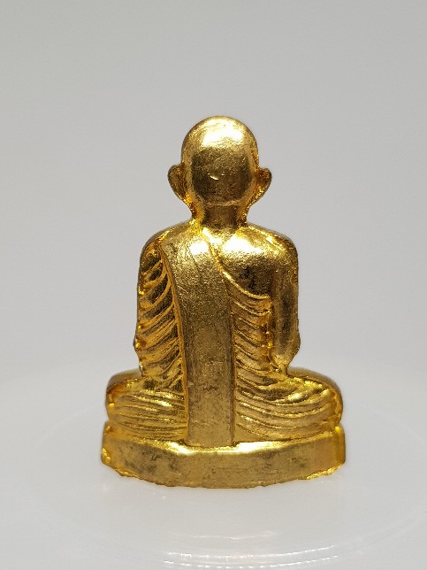 รูปเหมือนปั๊มหลวงพ่อพรหมวัดช่องแค ไม่ทราบรุ่น สวยเดิม