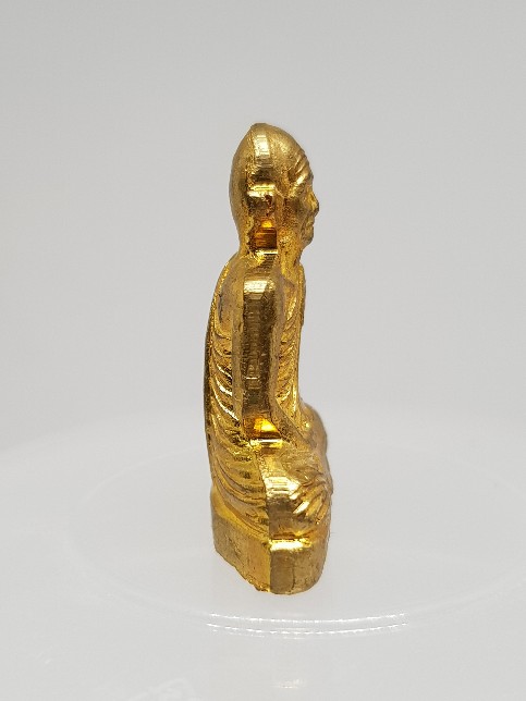 รูปเหมือนปั๊มหลวงพ่อพรหมวัดช่องแค ไม่ทราบรุ่น สวยเดิม