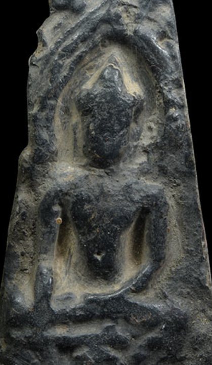 พระยอดขุนพล ตัดเดี่ยว เนื้อดิน จ.ลพบุรี (ตัดมาจากพระตรีกาย ลพบุรี)