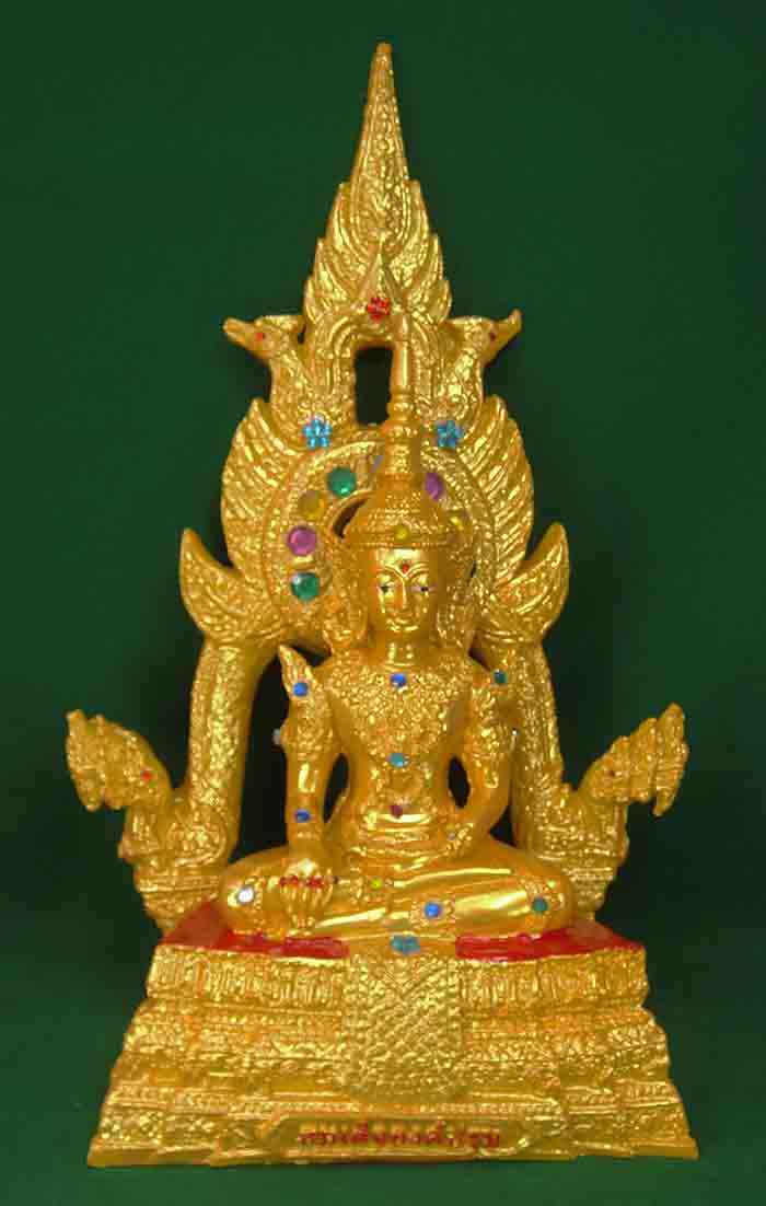 สมเด็จองค์ปฐม พระพุทธรูปบูชา หน้าตักประมาณ 4.5 นิ้ว ฐาน 7 นิ้ว สูง 13 นิ้ว สวยตามรูปรับประกันตามกฎ