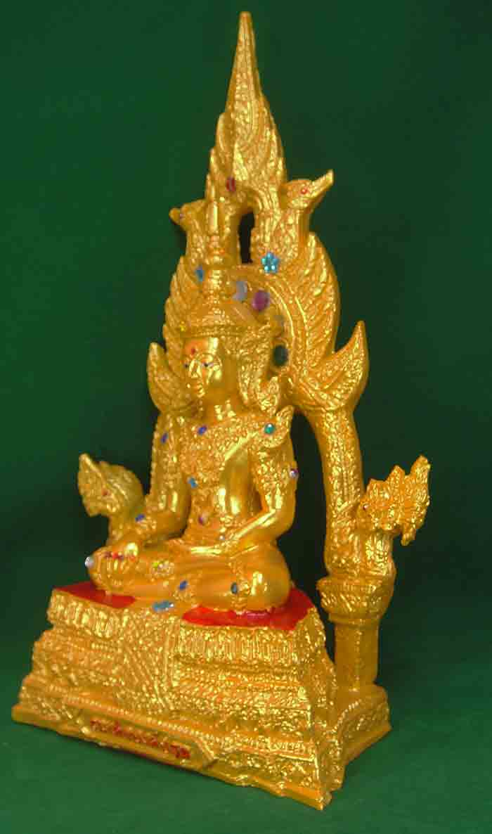 สมเด็จองค์ปฐม พระพุทธรูปบูชา หน้าตักประมาณ 4.5 นิ้ว ฐาน 7 นิ้ว สูง 13 นิ้ว สวยตามรูปรับประกันตามกฎ